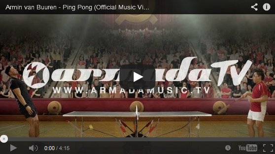 Armin van Buuren - Ping Pong (Official Music Video)