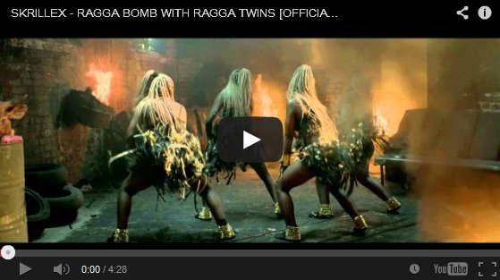 SKRILLEX - RAGGA BOMB WITH RAGGA TWINS [OFFICIAL VIDEO]