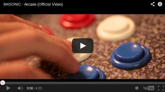 M4SONIC - Arcade (Official Video)