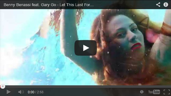 Benny Benassi feat. Gary Go - Let This Last Forever (Official Video)